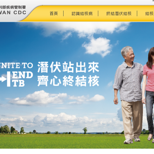 終結肺結核 RWD網頁 網站設計